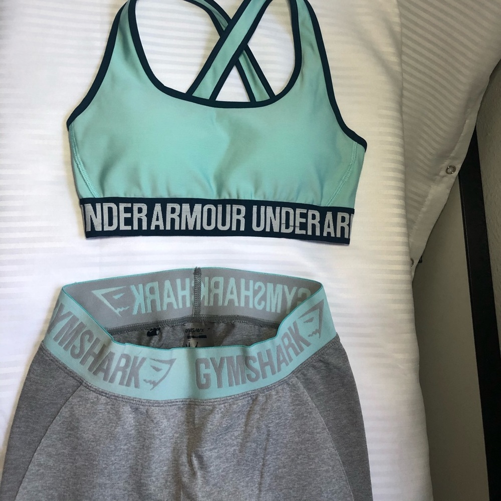 Gymshark activewear crop leggings